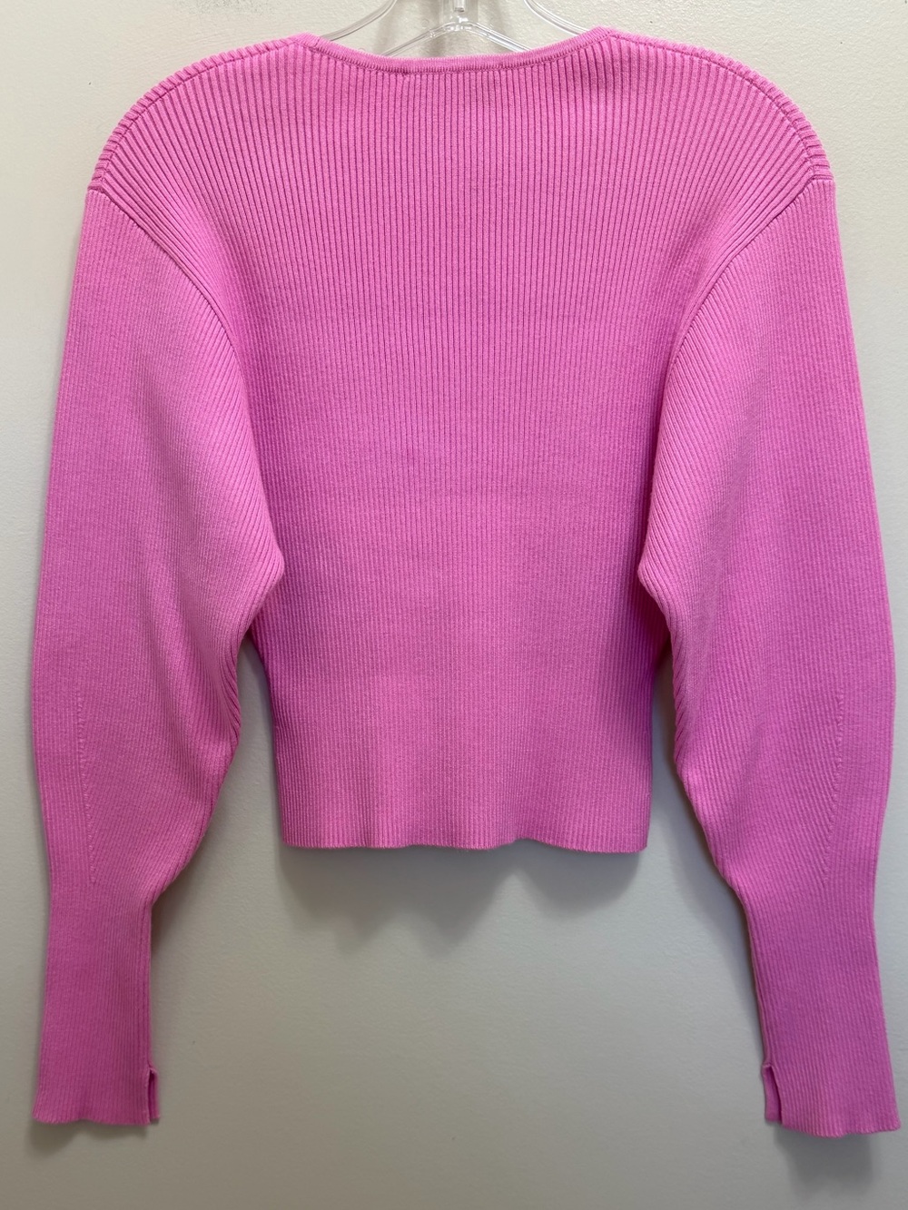 & Other Stories Ribbed Sweater Crewneck Pink Size Small - Picture 4 of 11